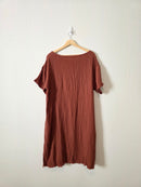 Eileen Fisher Oversized Gauze Dress (L/XL)