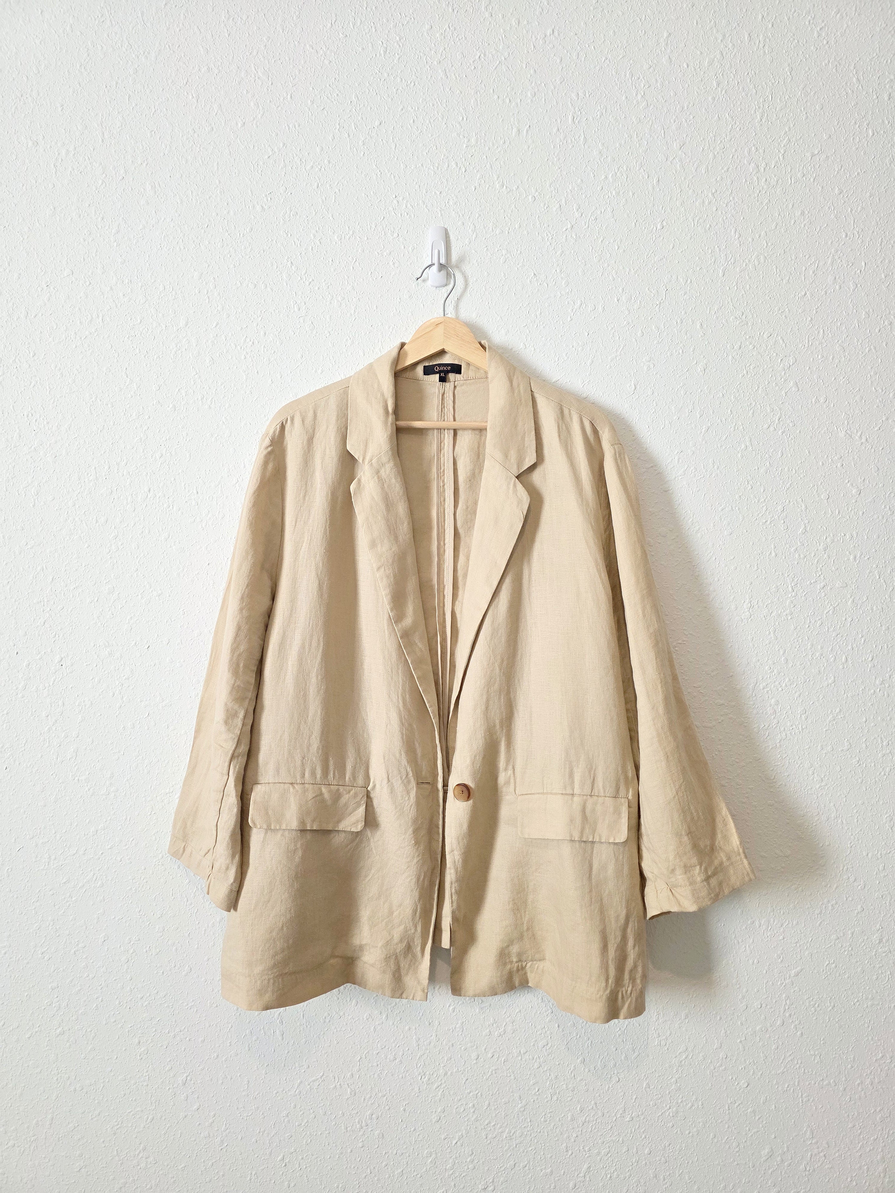Quince European Linen Blazer (XL)