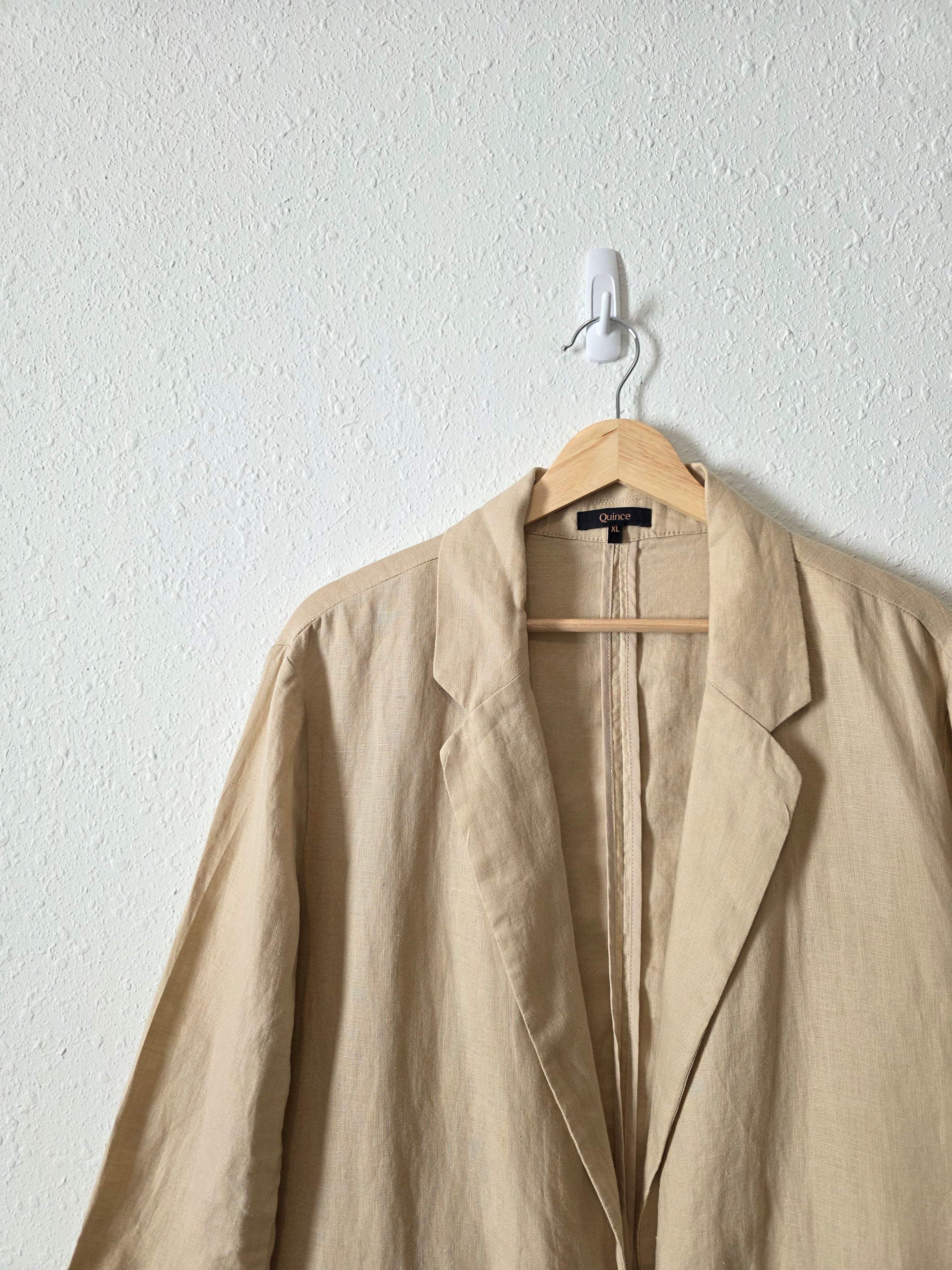 Quince European Linen Blazer (XL)