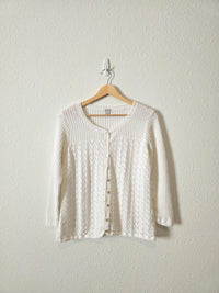 LL Bean Linen Cotton Knit (L)