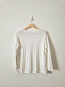 LL Bean Linen Cotton Knit (L)