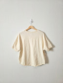 Madewell Cream Henley Tee (M)