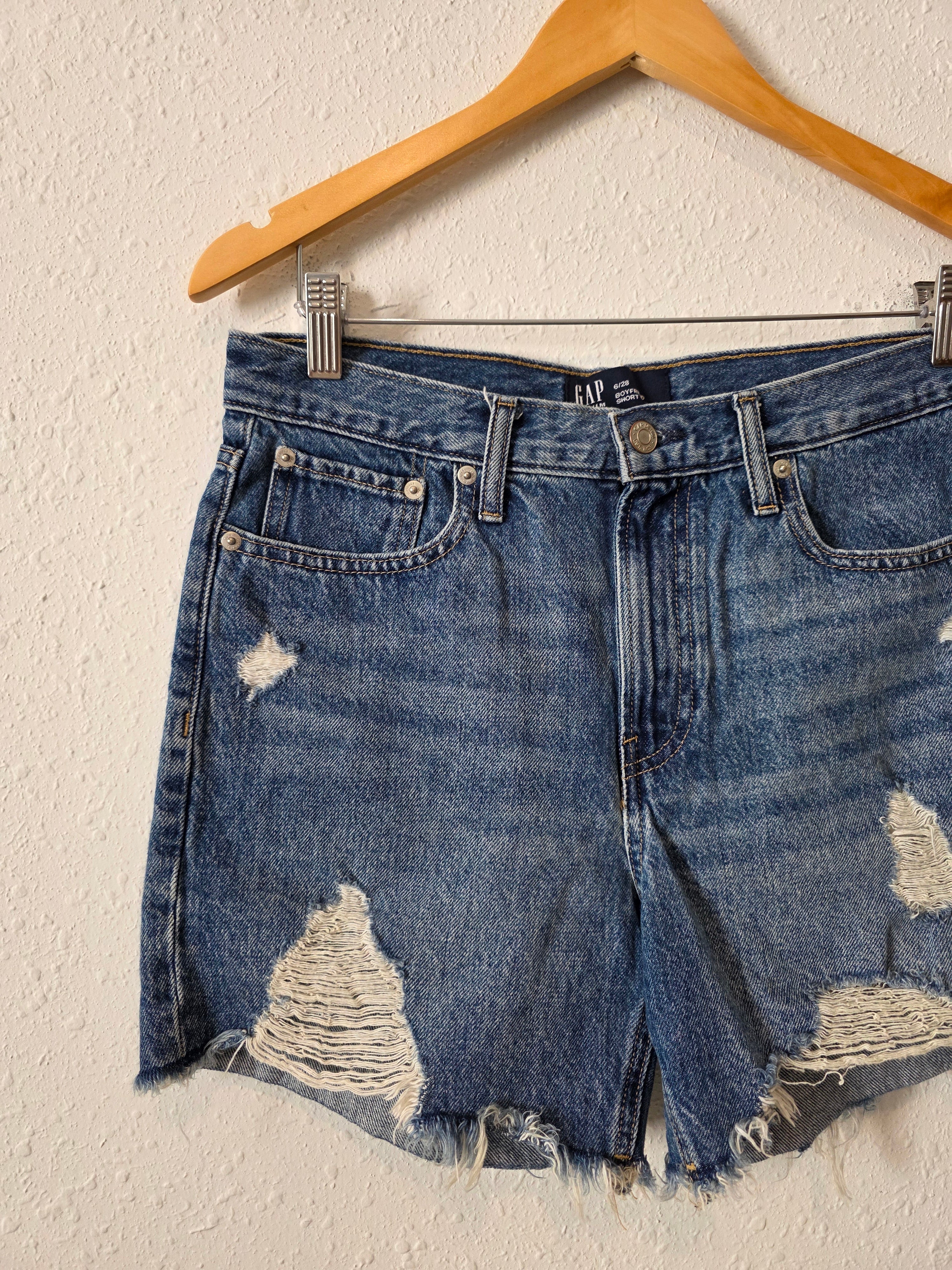 Gap Relaxed Denim Shorts (28/6)