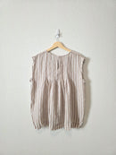 Striped Linen Top (14P)
