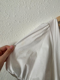 SMYM White Puff Sleeve Dress (3X)