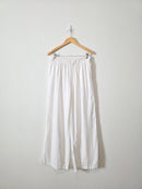 Aerie Linen Wide Leg Pants (L)