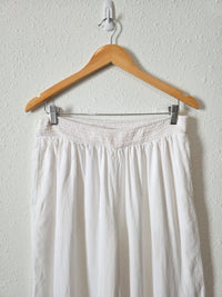 Aerie Linen Wide Leg Pants (L)