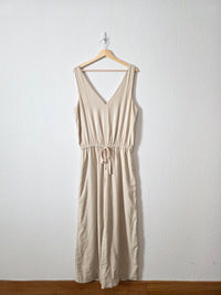 Splendid Wide Leg Linen Jumpsuit (M)