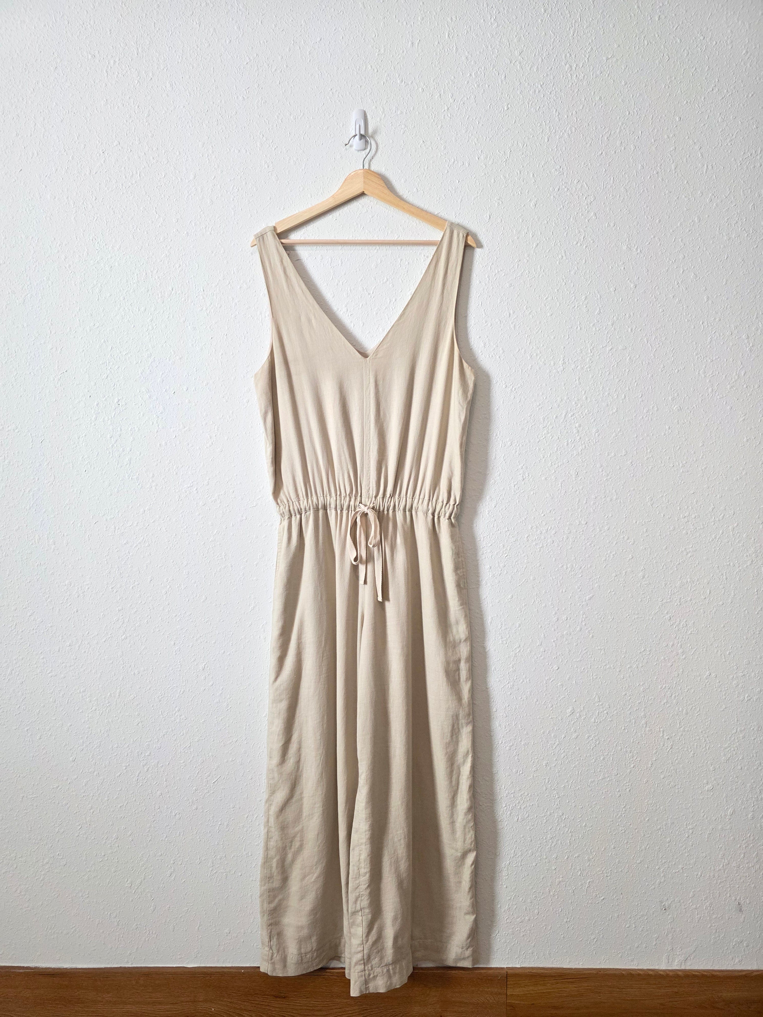 Splendid Wide Leg Linen Jumpsuit (M)