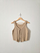 Neutral Knit Vest (L)