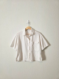 Abercrombie Linen Blend Shirt (XS)
