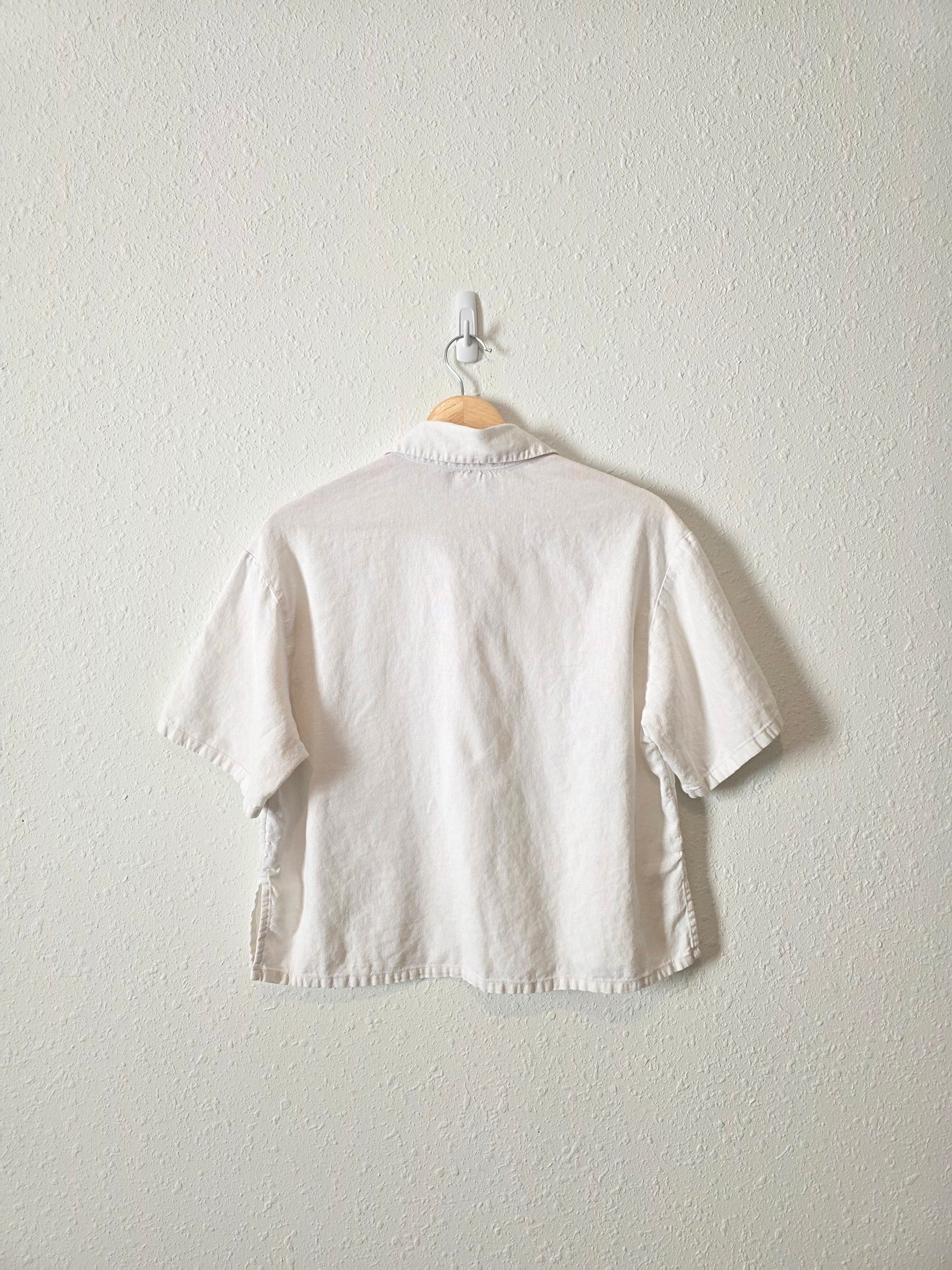 Abercrombie Linen Blend Shirt (XS)