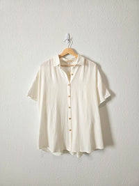 NEW Roolee Cotton Button Up (XXL)