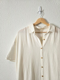 NEW Roolee Cotton Button Up (XXL)