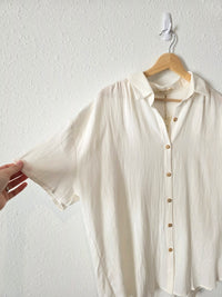 NEW Roolee Cotton Button Up (XXL)