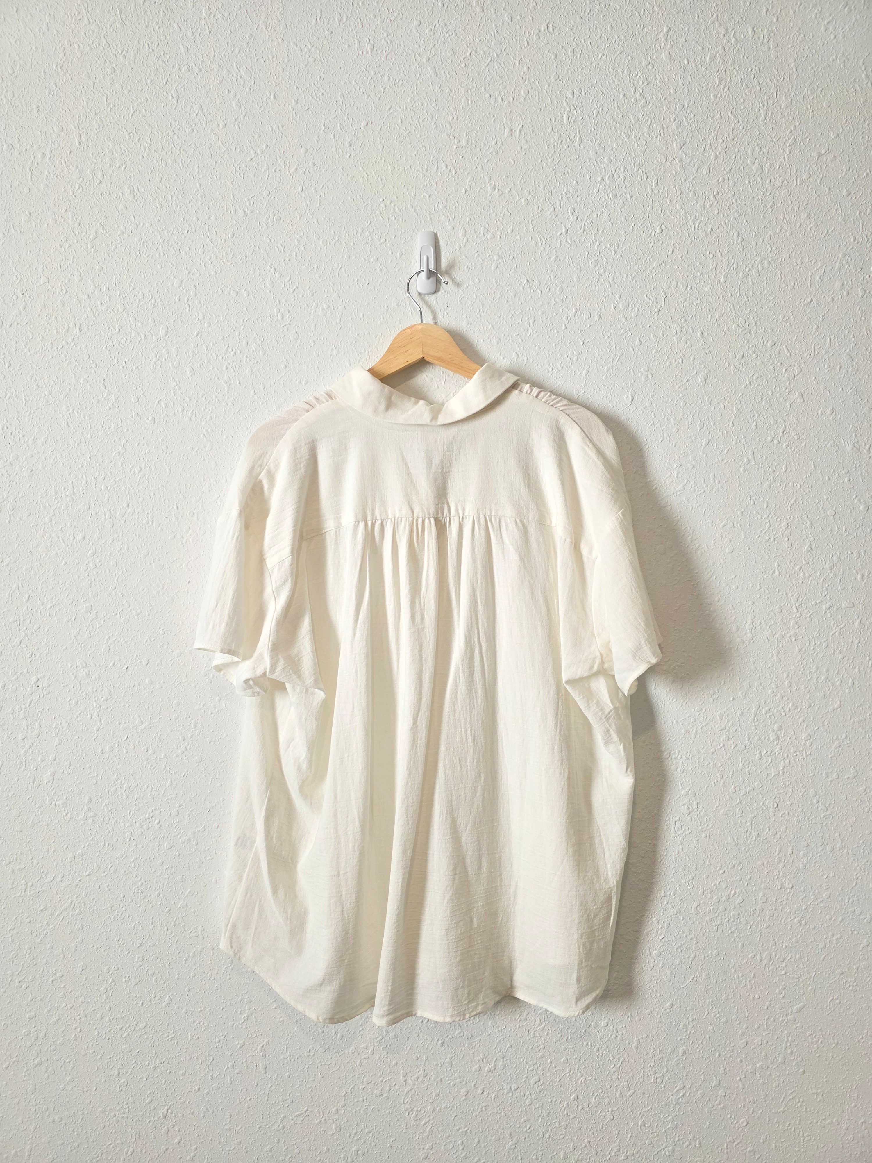 NEW Roolee Cotton Button Up (XXL)