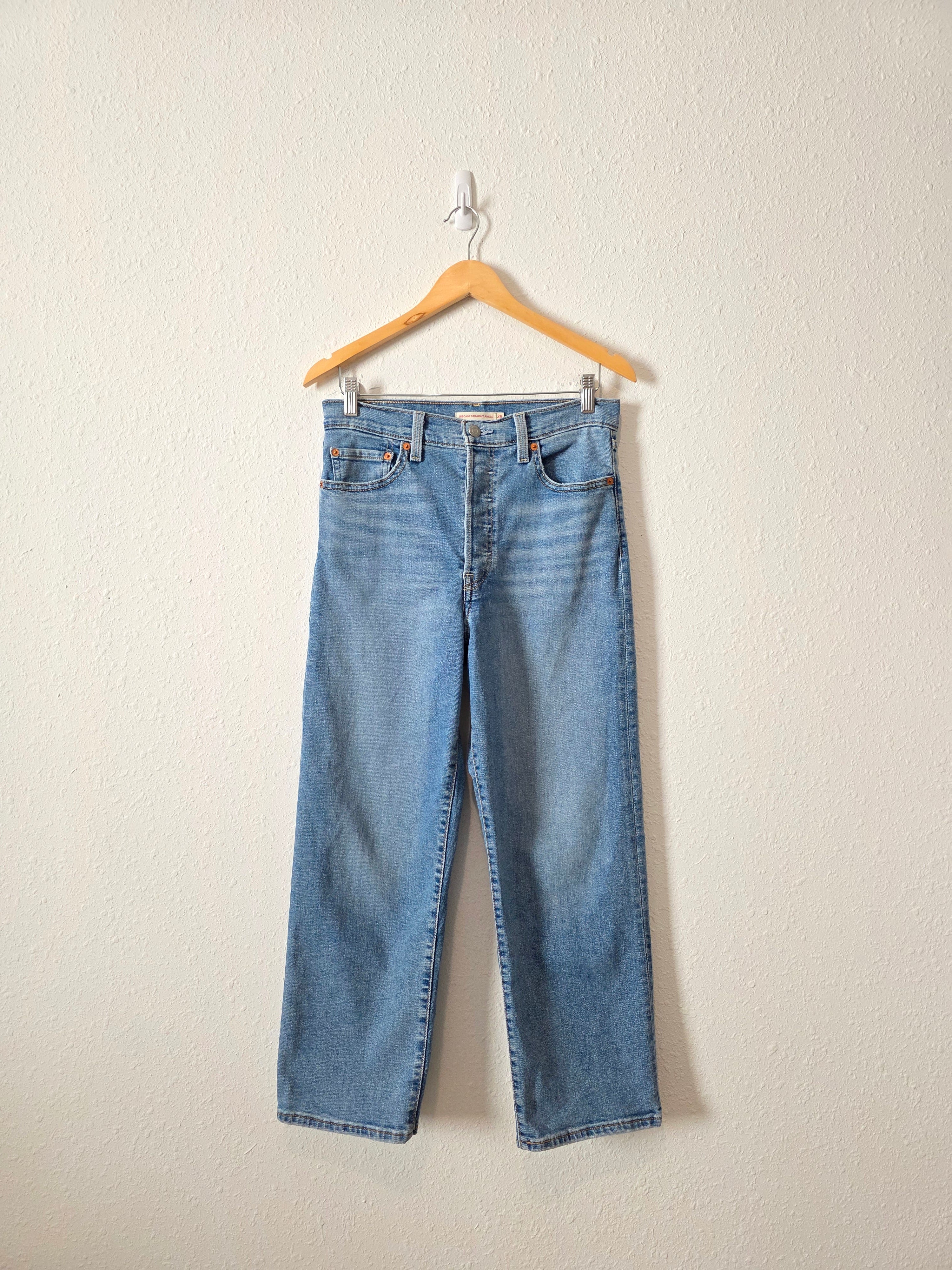 Levi's Ribcage Straight Jeans (28)