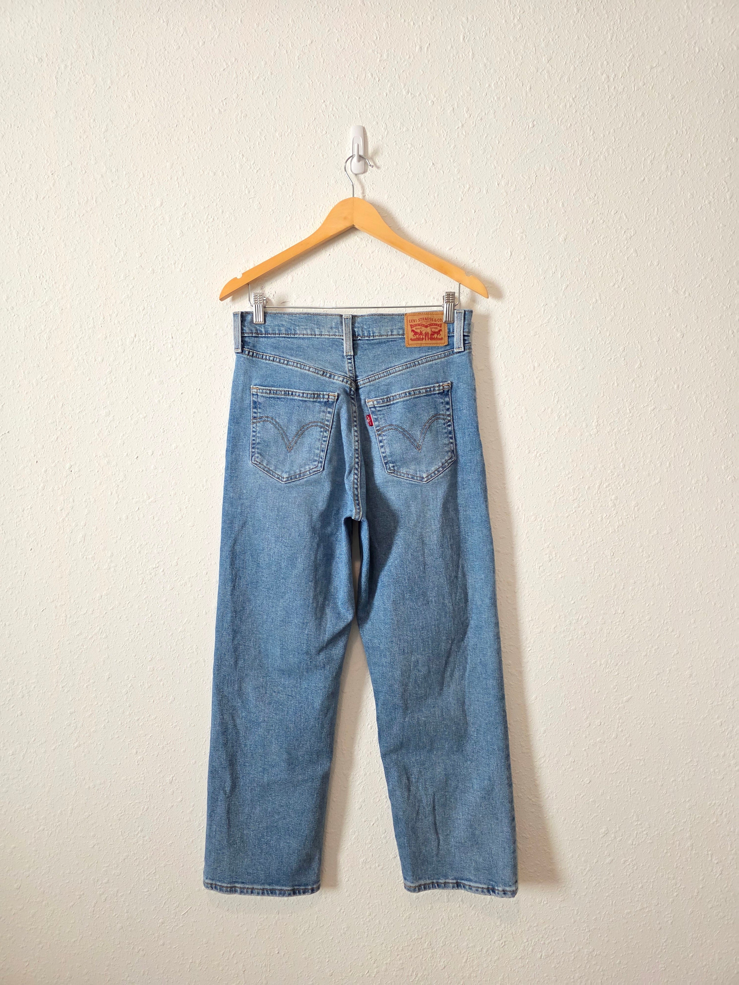 Levi's Ribcage Straight Jeans (28)
