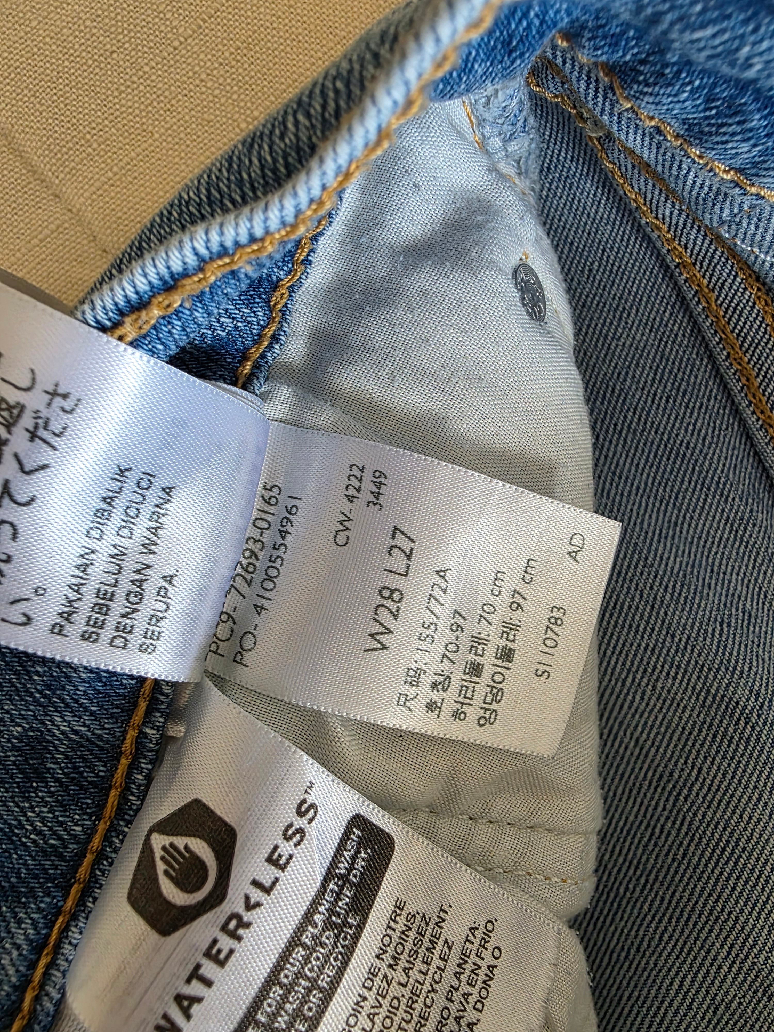 Levi's Ribcage Straight Jeans (28)