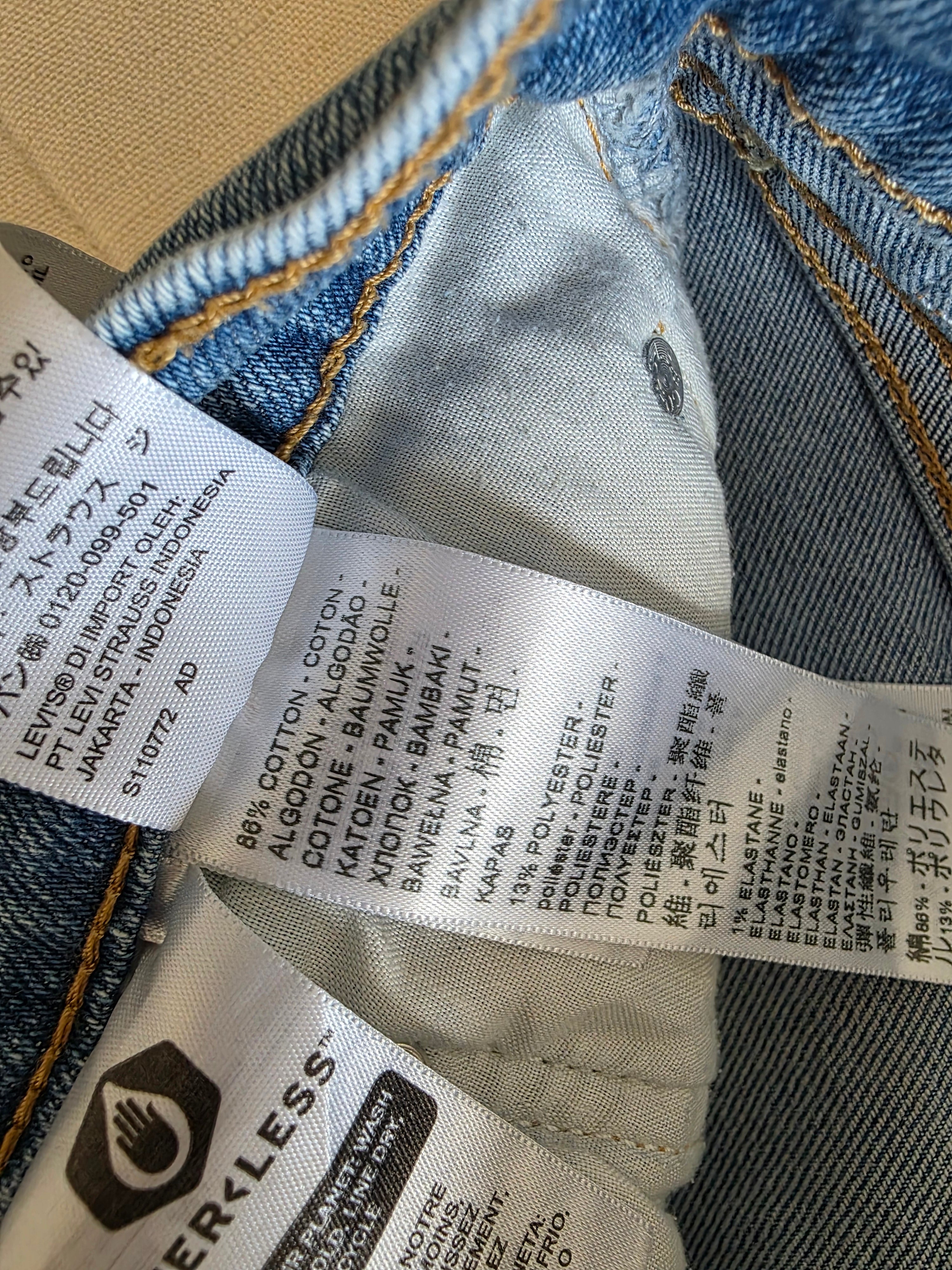 Levi's Ribcage Straight Jeans (28)