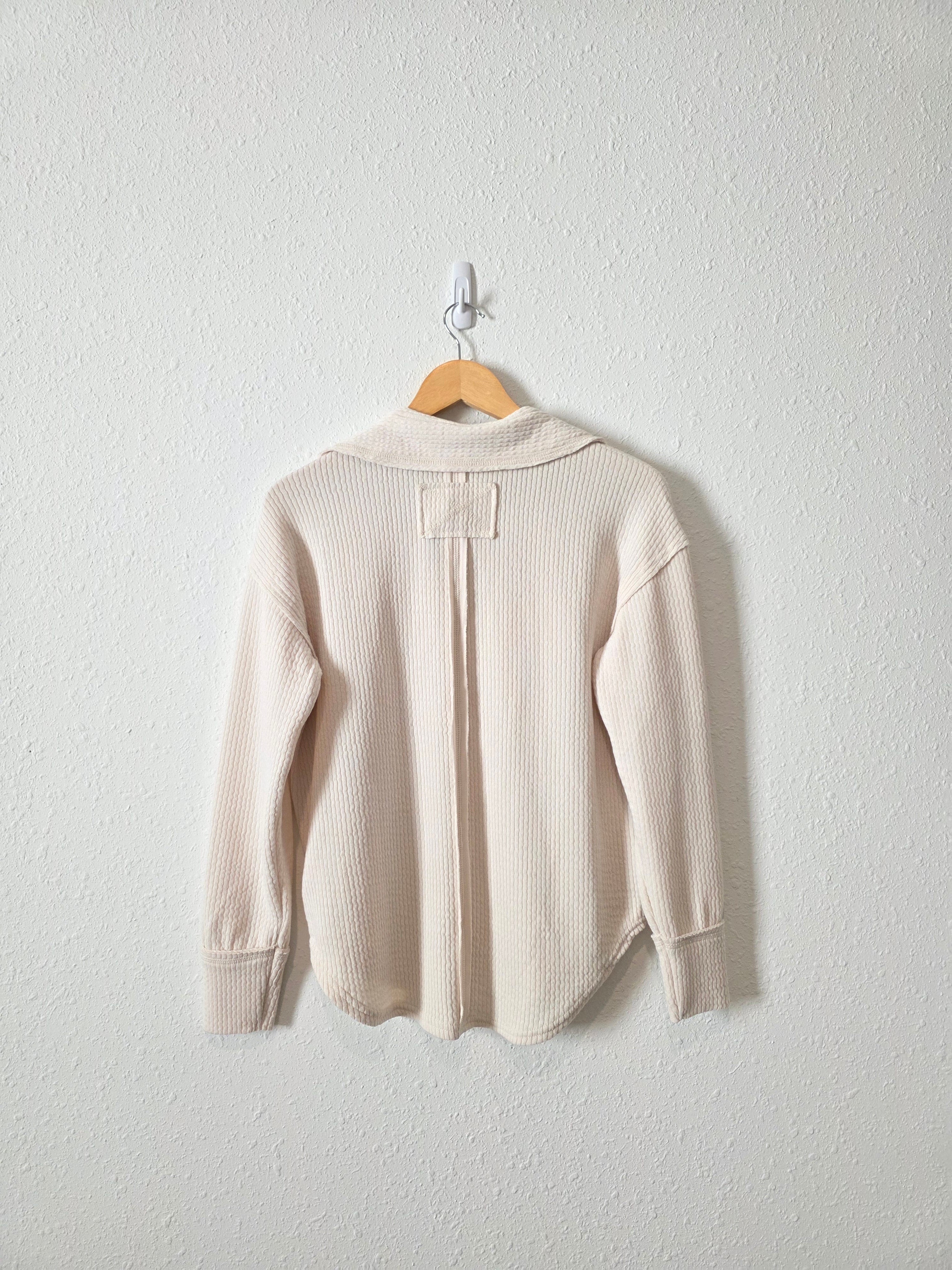 NEW Blu Pepper Textured Top (XS)