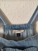 Light Wash Denim Shortalls (14)