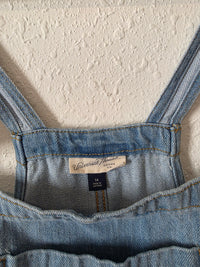 Light Wash Denim Shortalls (14)