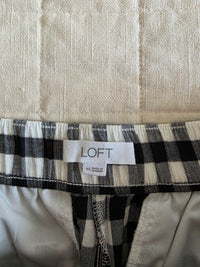 Gingham Wide Leg Pants (XS)