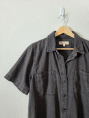 Madewell Denim Short Sleeve Button Up (M)