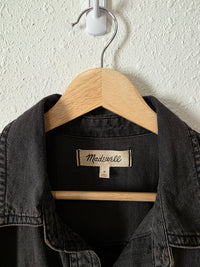 Madewell Denim Short Sleeve Button Up (M)