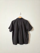 Madewell Denim Short Sleeve Button Up (M)