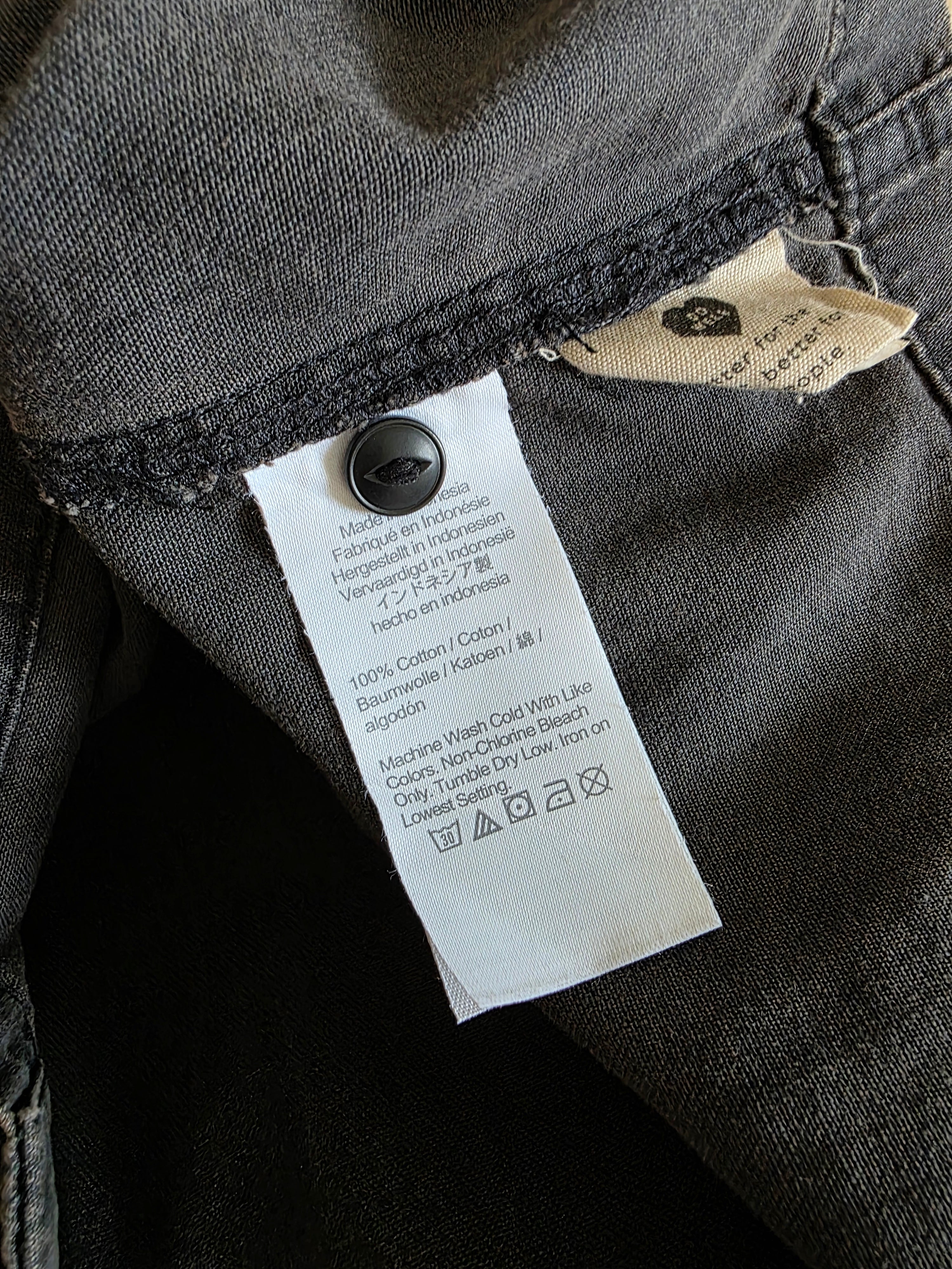 Madewell Denim Short Sleeve Button Up (M)