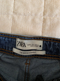 Zara Marine Straight/Wide Leg Jeans (2)