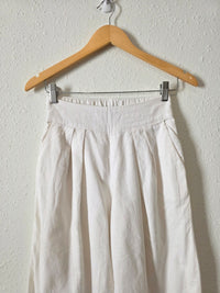 Abercrombie Wide Leg Linen Blend Pants (XXS)