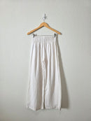 Abercrombie Wide Leg Linen Blend Pants (XXS)