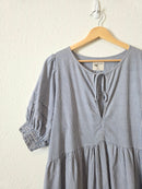 Anthropologie Striped Babydoll Dress (M)