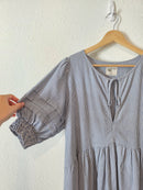 Anthropologie Striped Babydoll Dress (M)