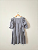 Anthropologie Striped Babydoll Dress (M)