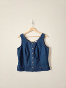 Vintage Eddie Bauer Denim Top (M)