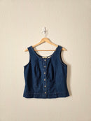 Vintage Eddie Bauer Denim Top (M)