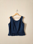 Vintage Eddie Bauer Denim Top (M)