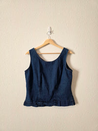 Vintage Eddie Bauer Denim Top (M)