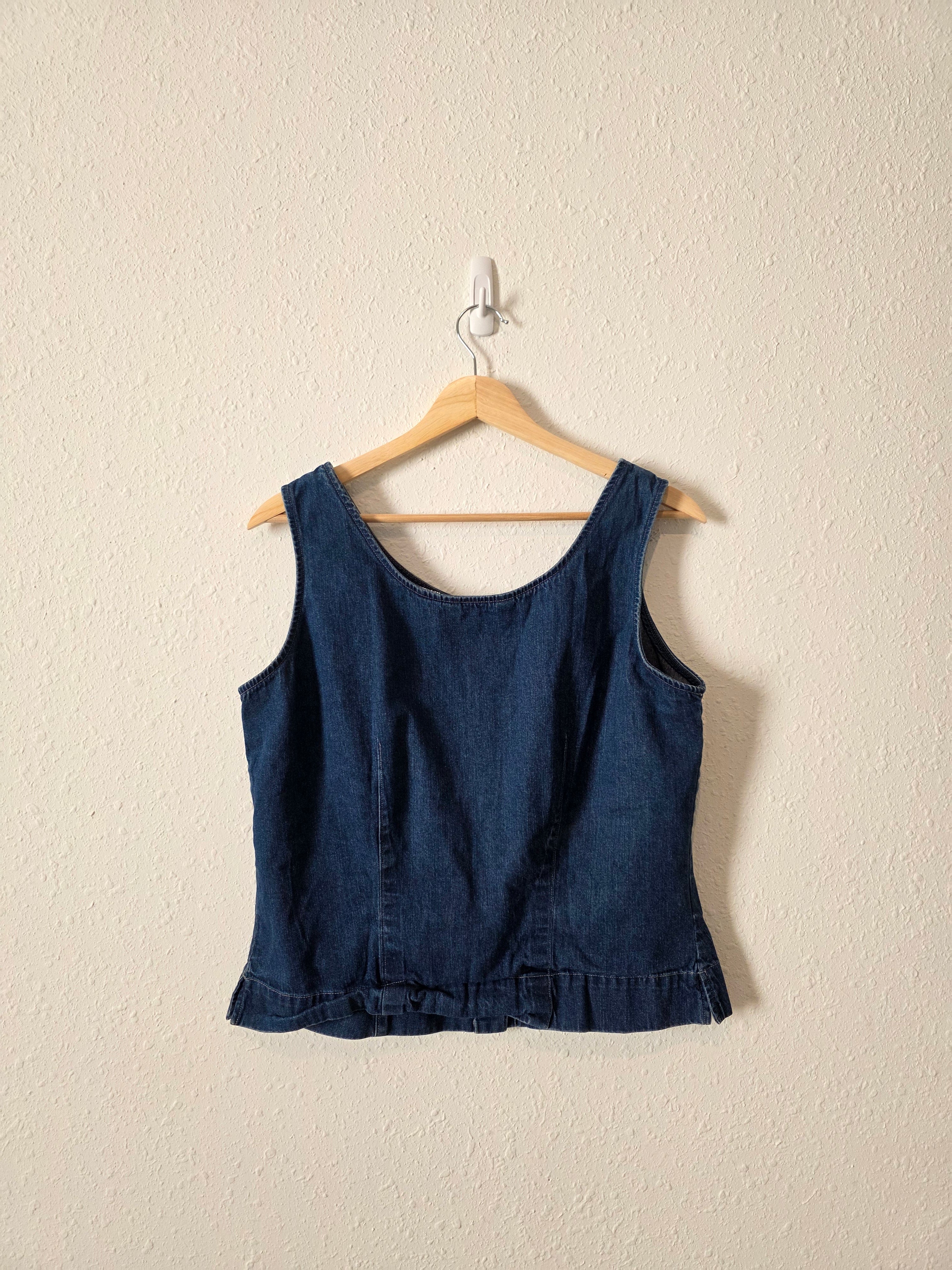 Vintage Eddie Bauer Denim Top (M)