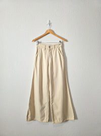 Ecru Wide Leg Jeans (24/00)