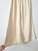 Ecru Wide Leg Jeans (24/00)
