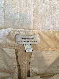 Ecru Wide Leg Jeans (24/00)