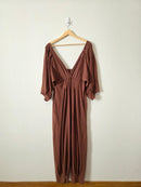 Free People Puff Sleeve Jumpsuit (M)