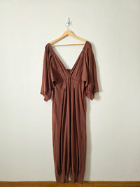Free People Puff Sleeve Jumpsuit (M)