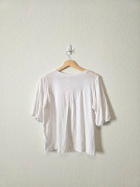 Z Supply Puff Sleeve Henley Tee (XS)
