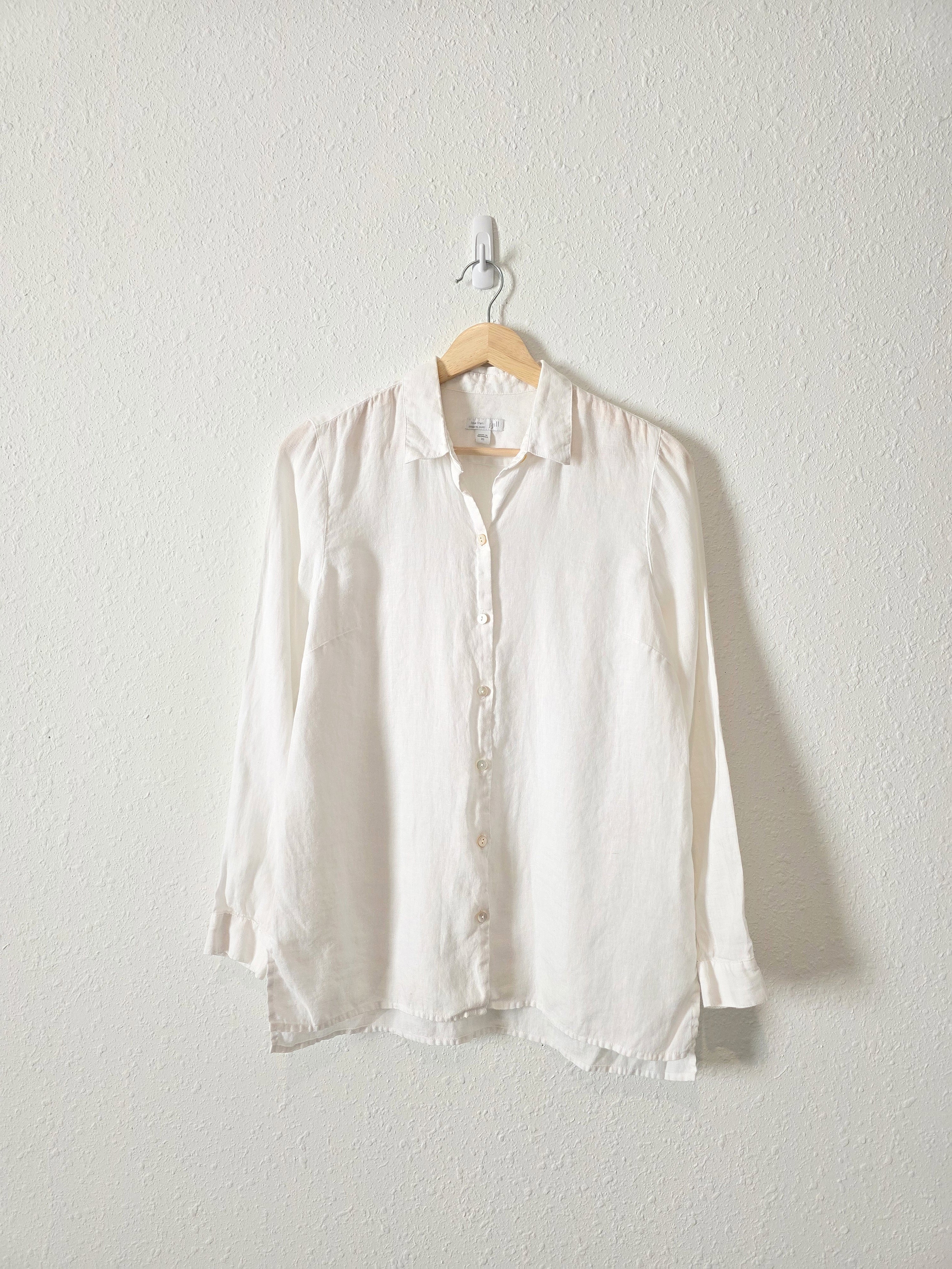 Beachy Linen Button Up (XS)